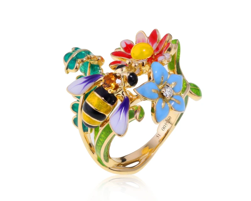 DIORETTE FLOWER RING (SIZE 51)