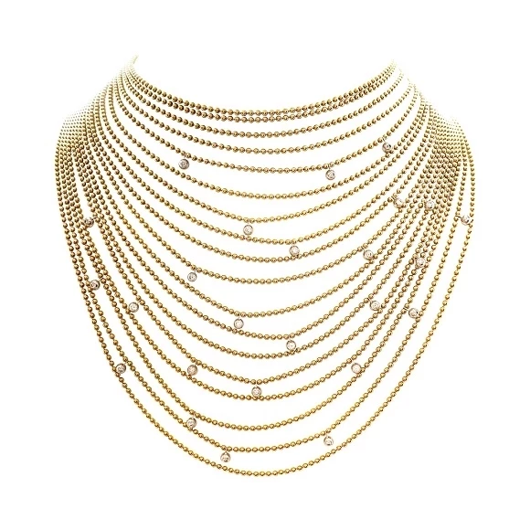 Cartier DRAPERIE DE DÉCOLLETÉ 18 STRAND NECKLACE Cartier