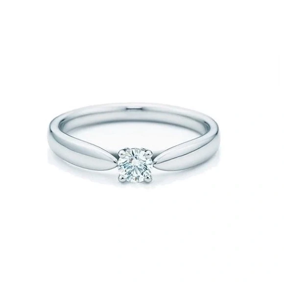 ROUND DIAMOND 0.30 CT E/SI1 RING (SIZE 52)