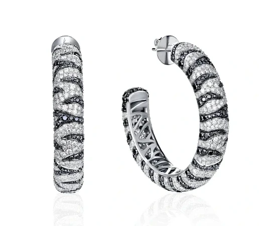 HOOP DIAMONDS 8.65 CT EARRINGS