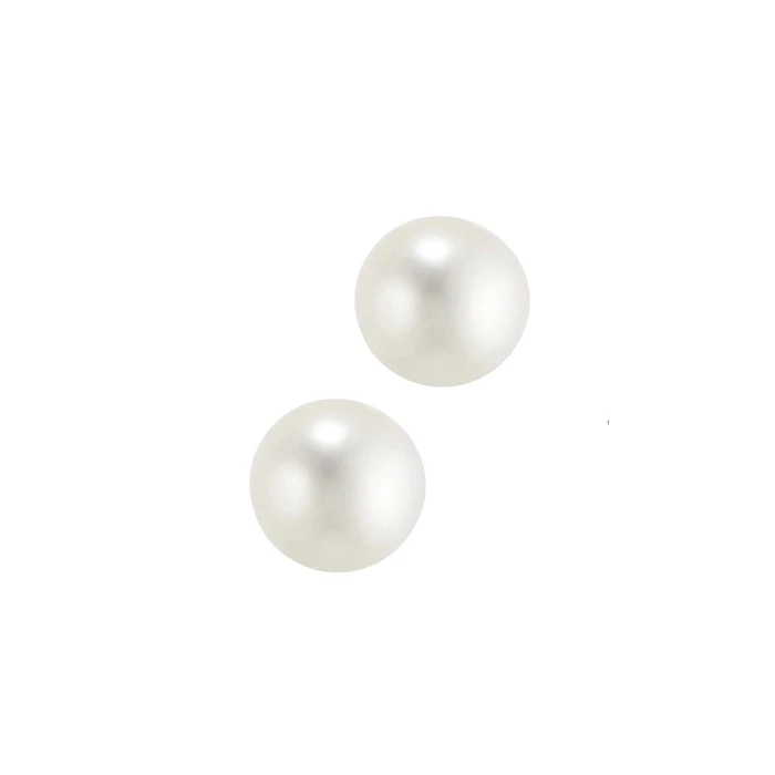 PEARLS AND DIAMOND EARRINGS