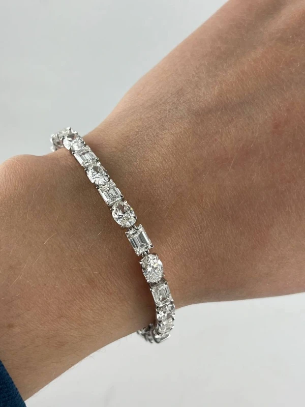 No name DIAMOND 7.89 CT F-G/VS BRACELET NN17CT 5