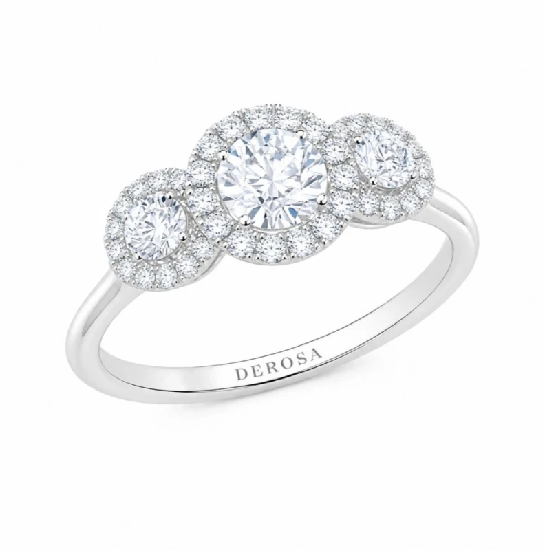 DIAMONDS 2.86 CT RING (SIZE 17)