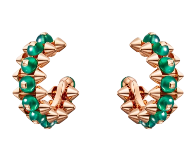 Clash de Cartier earrings, Agate