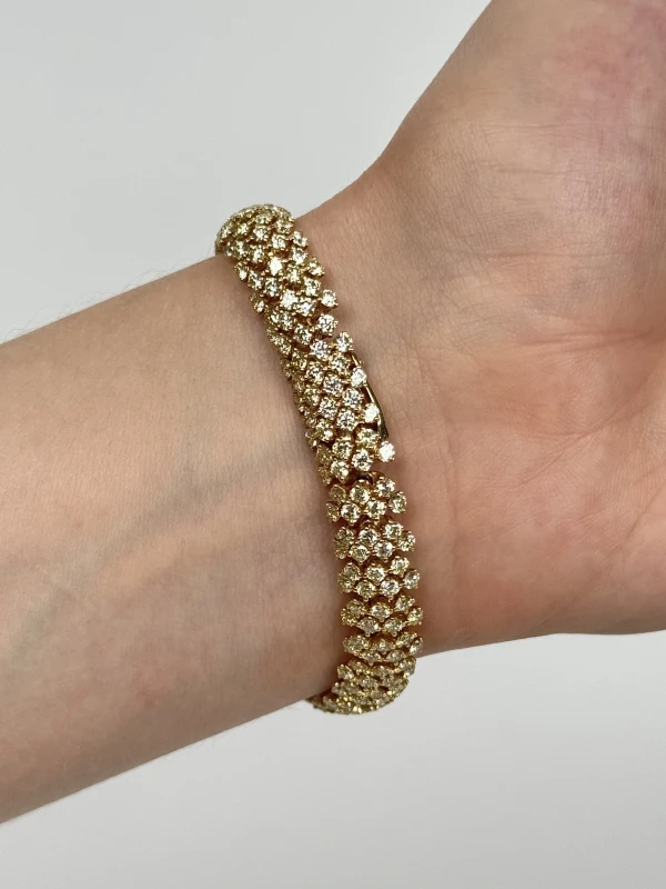 DeRosa ROUND DIAMOND BRACELET 12.65 CT FY/VVS-VS B2654252B 5