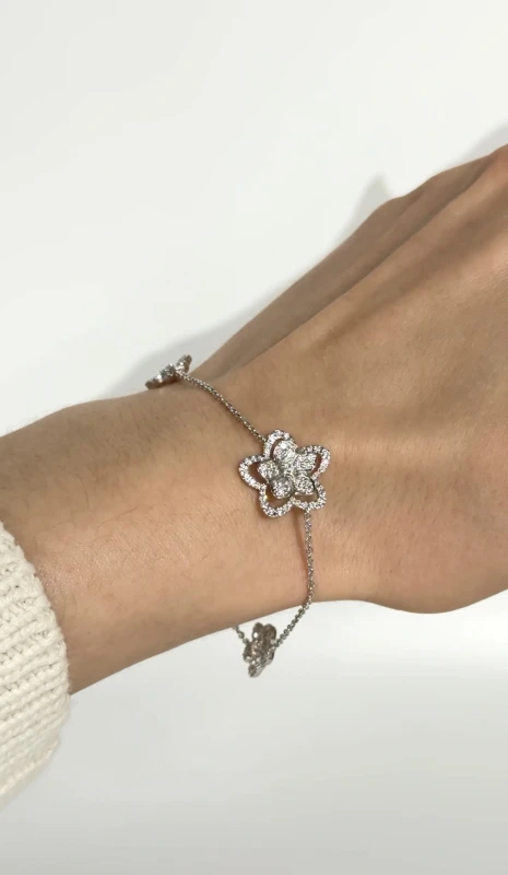 Graff WILD FLOWER DIAMOND BRACELET RGB516 5