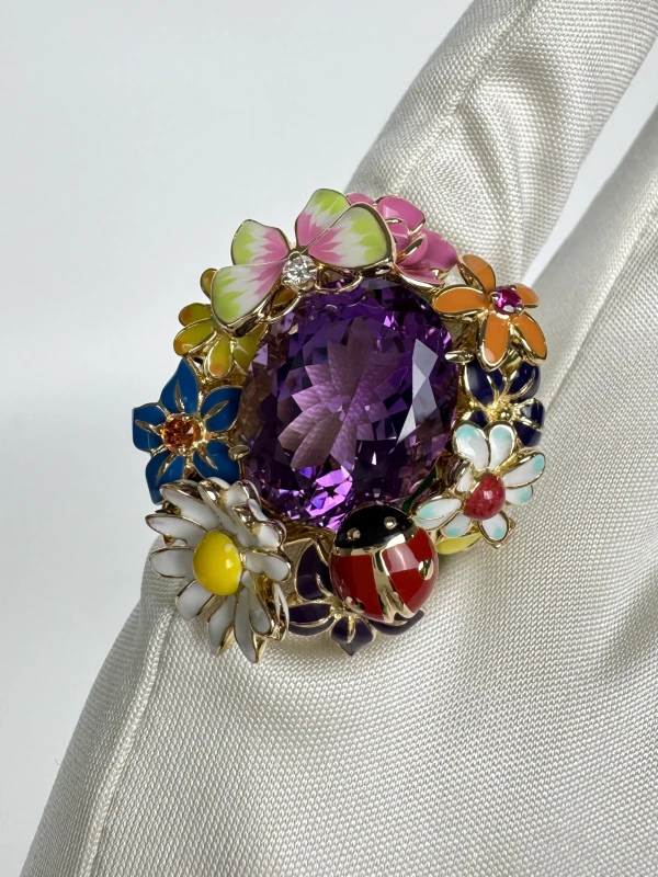Dior DIORETTE RING (SIZE 52) DTE94006 6