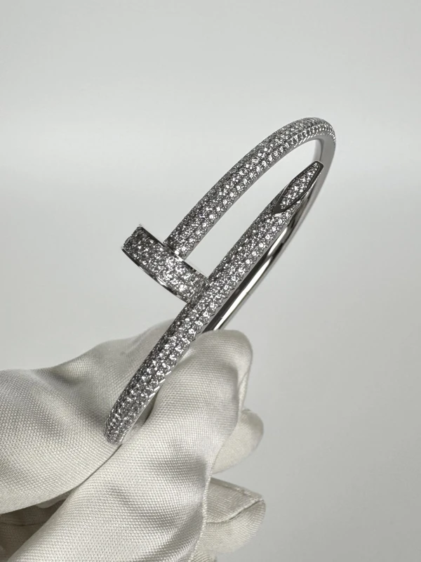 Cartier JUSTE UN CLOU DIAMOND BRACELET (SIZE 15) N6707315 3
