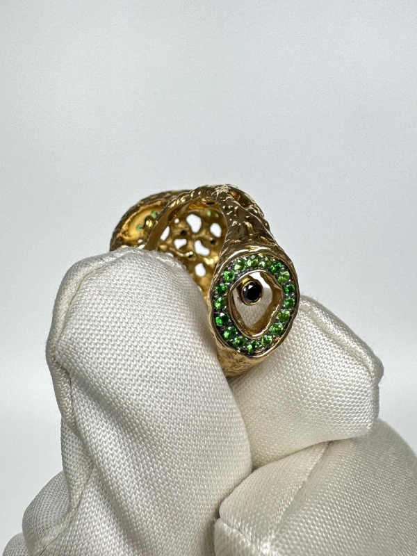 Jewellery theatre CARAVAGGIO RING KIWI (SIZE 55) JTCA 3