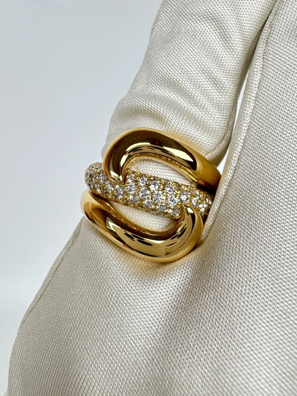 Earrings without a brand КОМПЛЕКТ С БРИЛЛИАНТАМИ 0017Jewelry 3
