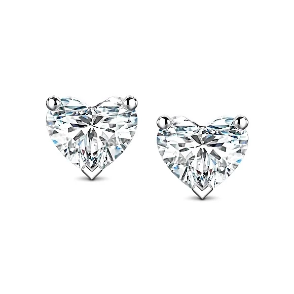 Earrings without a brand С БРИЛЛИАНТАМИ  1.00 СТ G/VVS2-1.00 CT G/VVS2  1.00 СТ G/VVS2-1.00 CT G/VVS2