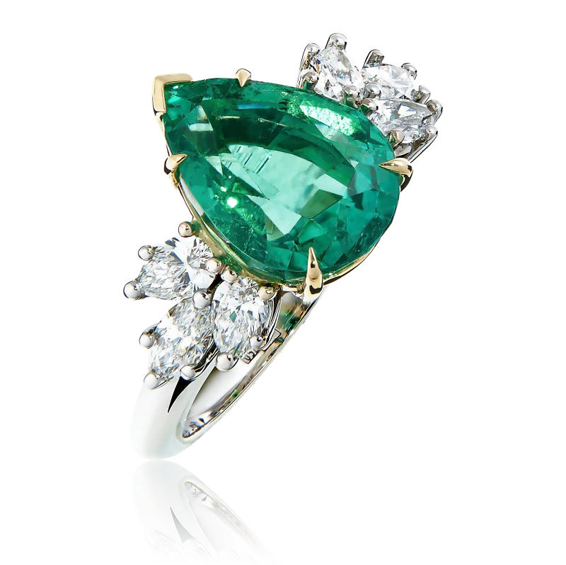 EMERALD 3.60 CT RING (SIZE 54)