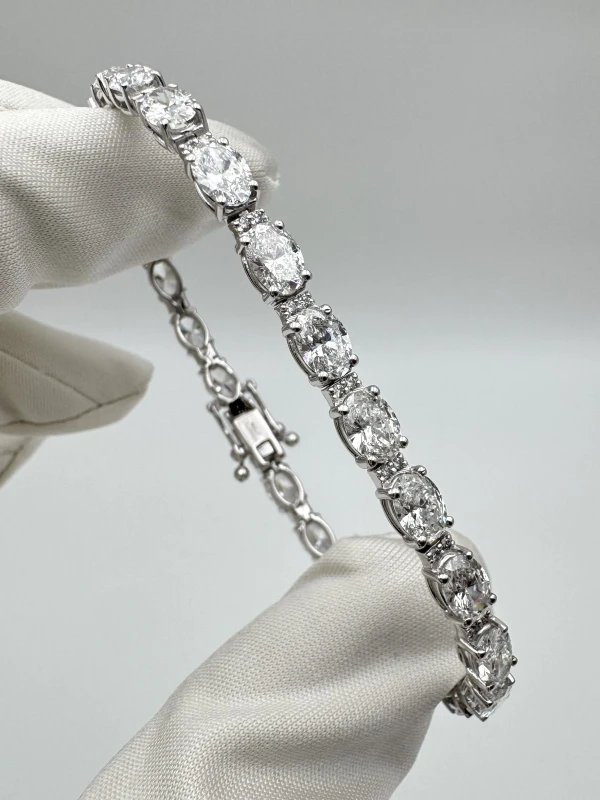 RalfDiamonds OVAL DIAMONDS 9.11 CT BRACELET RFD9.11CT 3