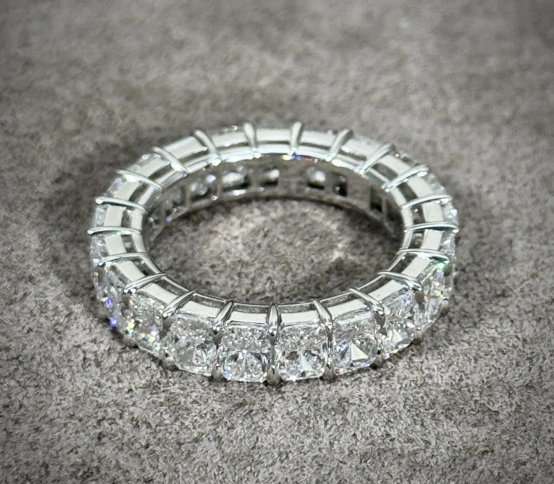 No name ETERNITY DIAMOND RING 5.64 CT 5.64 СТ 3
