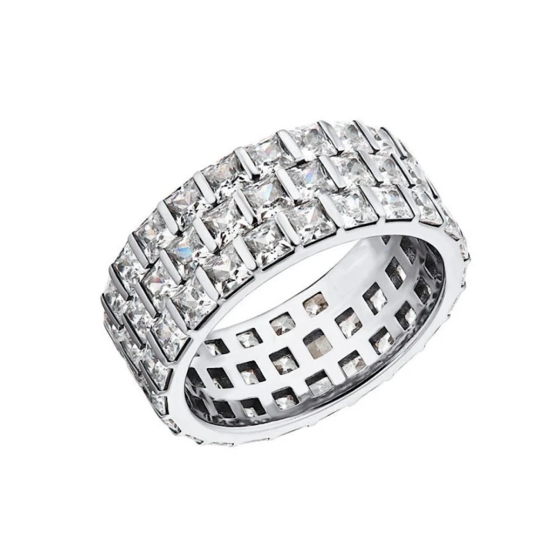 BAGUETTE CUT DIAMONDS RING 3.70 CT
