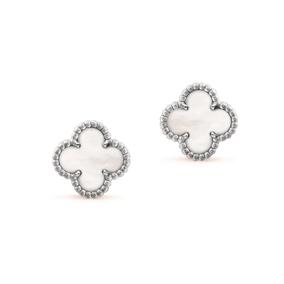 SWEET ALHAMBRA EARSTUDS, MOTHER-OF-PEARL