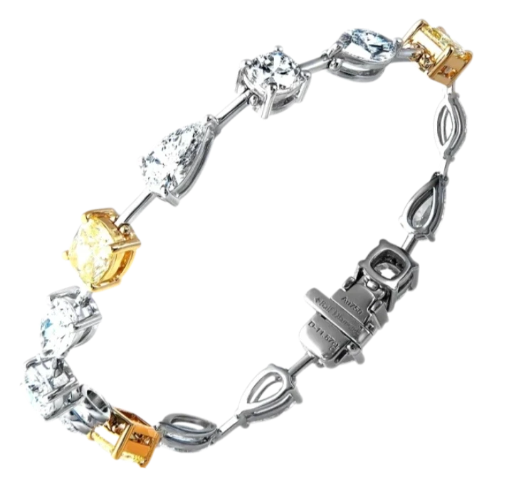 RalfDiamonds MIXCUT DIAMONDS 11.87 CT BRACELET RFD 11.87 CT 1