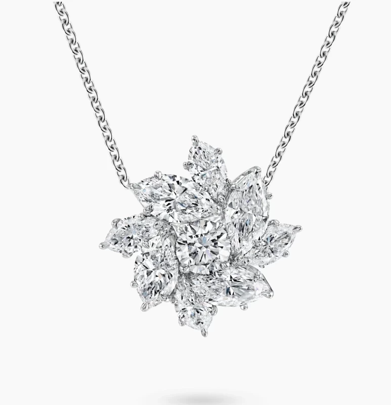 Pirouette Diamond Pendant