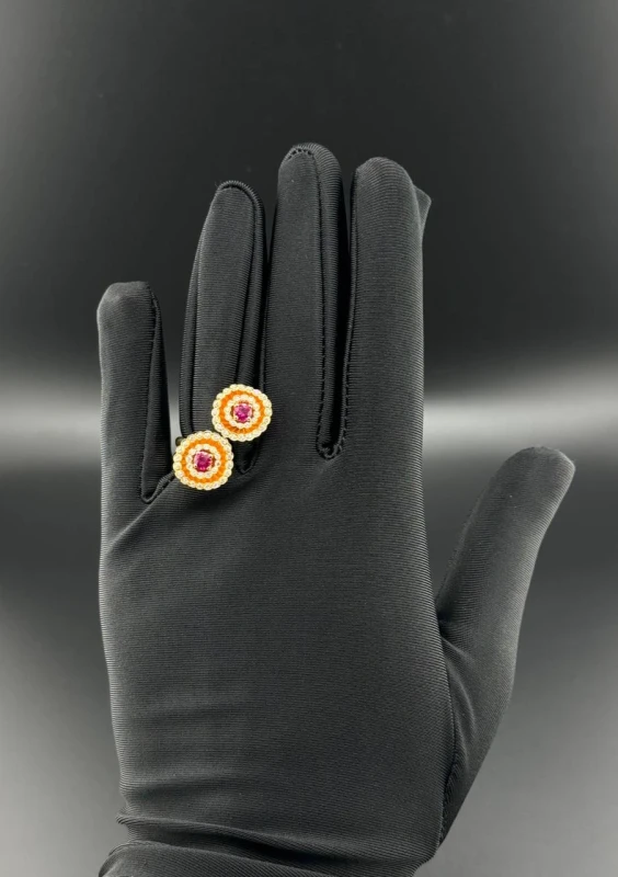 Boucheron FROU FROU EXQUISITION CONFIDENCES RING, RUBIES AND DIAMONDS, YELLOW GOLD JRG0073554 3