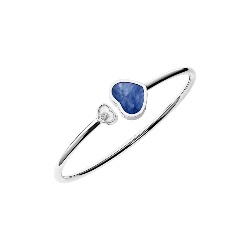 Chopard HAPPY HEARTS BANGLE (SIZE 15.5) 857482-1352 1