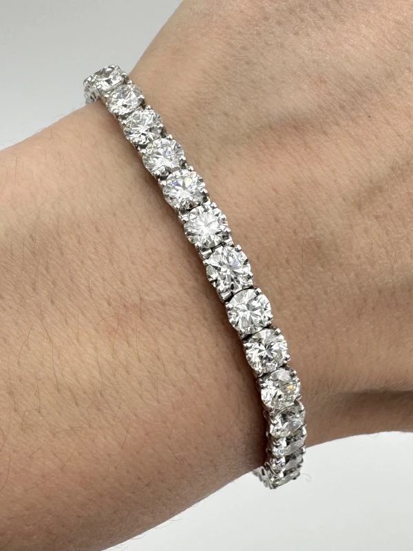 Earrings without a brand ROUND DIAMONDS 17.35 CT G-H/VVS2-SI1 (GIA) NN17.35 CT 4