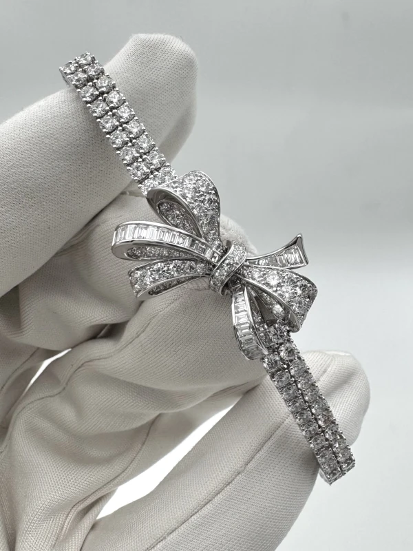 GRAFF Tilda’s Bow Classic Diamond Double Strand Bracelet RGB314 4