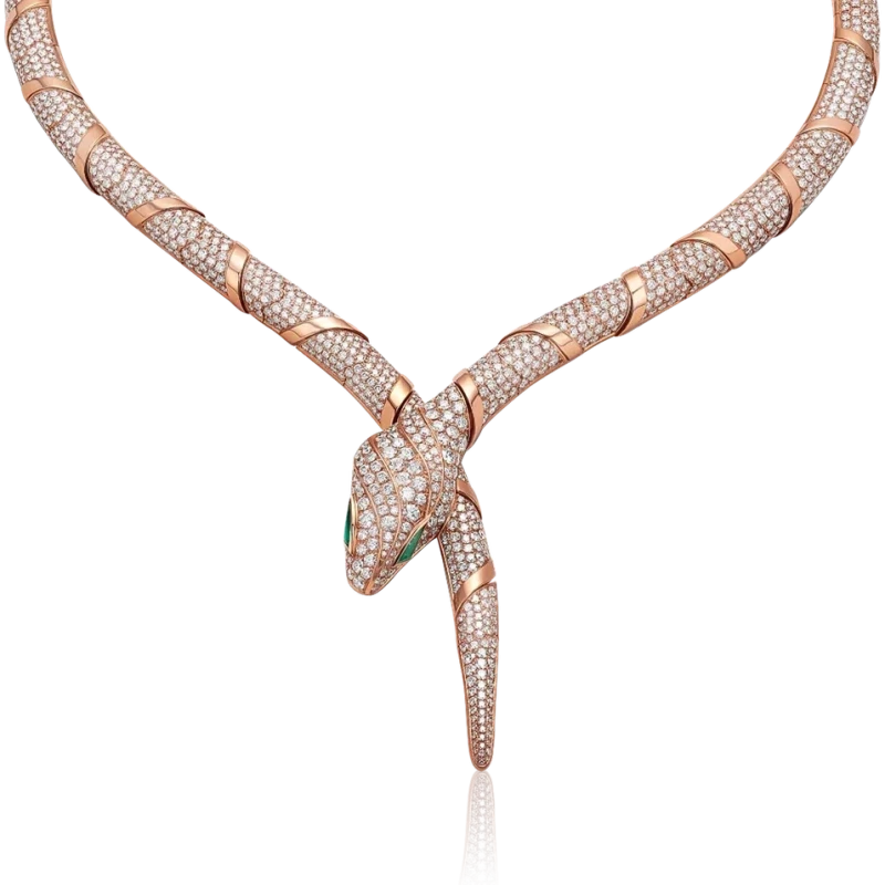 SERPENTI DIAMOND NECKLACE