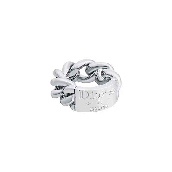 CHAIN GOURMETTE LINK RING
