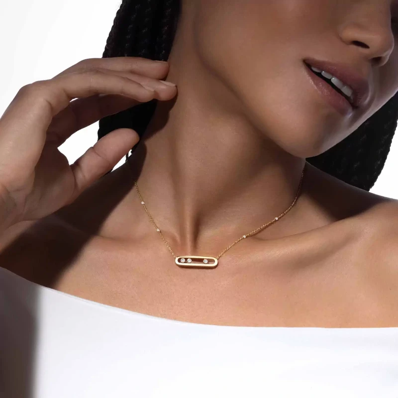 MESSIKA MOVE CLASSIQUE PENDANT 03997-YG 3