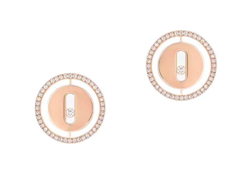 MESSIKA LUCKY MOVE EARRINGS 11571-PG