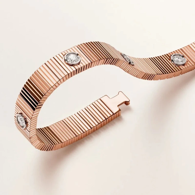 Cartier LOVE UNLIMITED BRACELET, FLEXIBLE, DIAMONDS (SIZE 18) B6094218 6