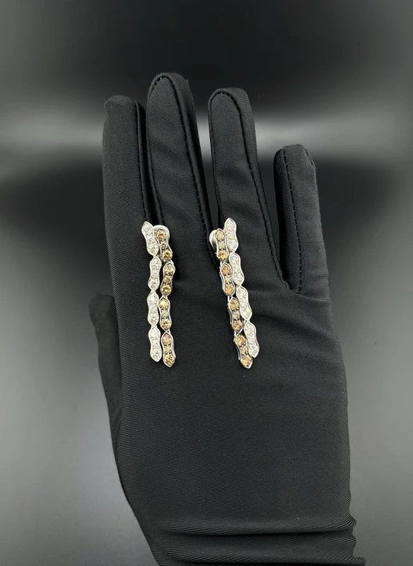 Picchiotti COGNAC DIAMONDS&DIAMOND EARRINGS PICCHIOTTI 4