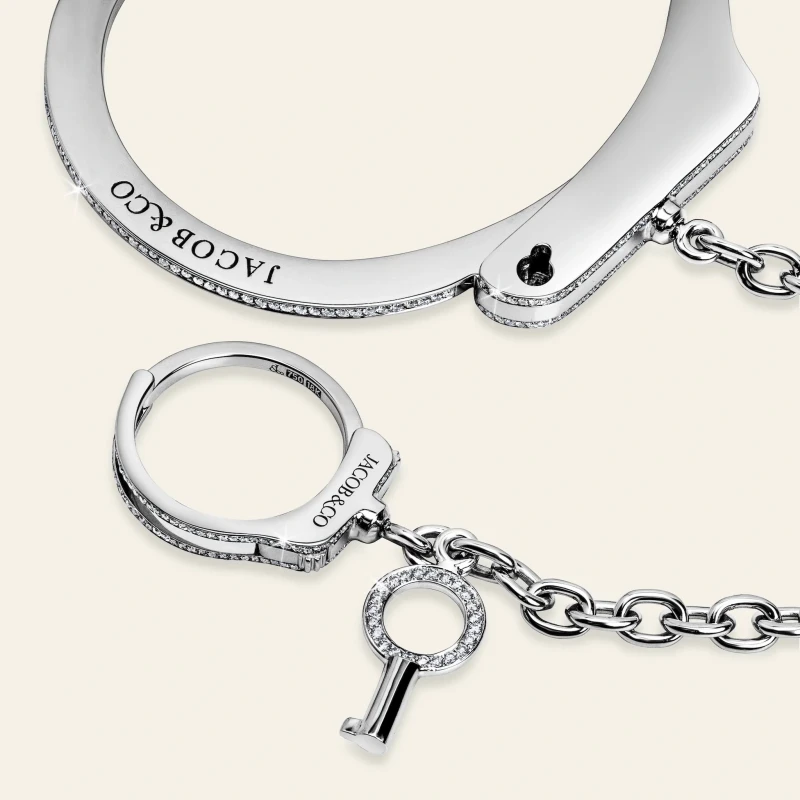 Jacob & Co Love Lockdown Wristlet 92561463 3