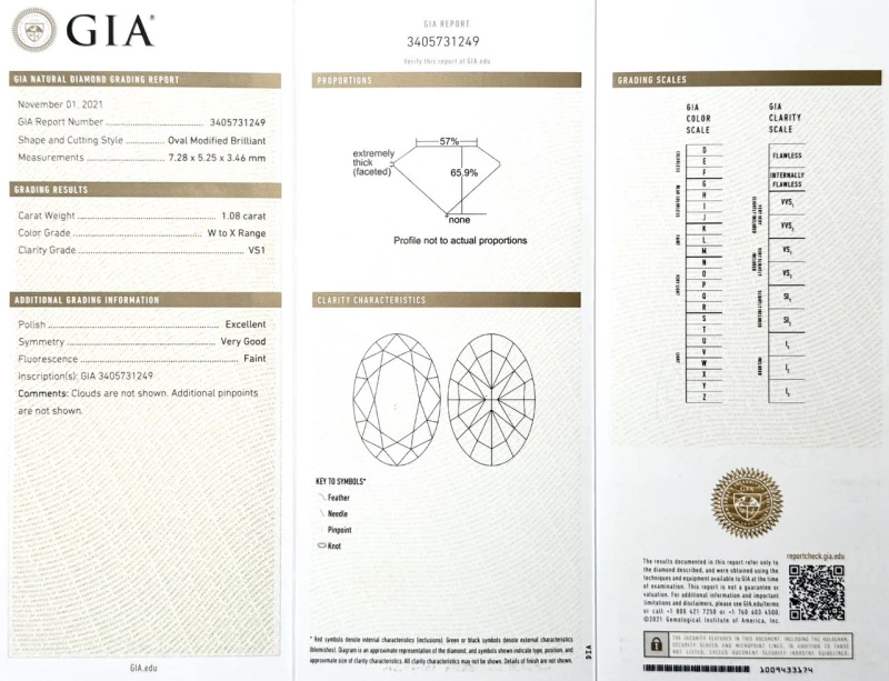 DeRosa Серьги с бриллиантами 1.09-1.08 ct  (GIA) E358217 6