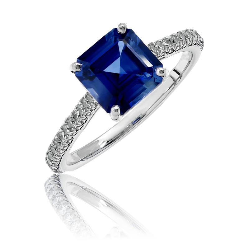 SAPPHIRE 2.3 CT RING (SIZE 54)