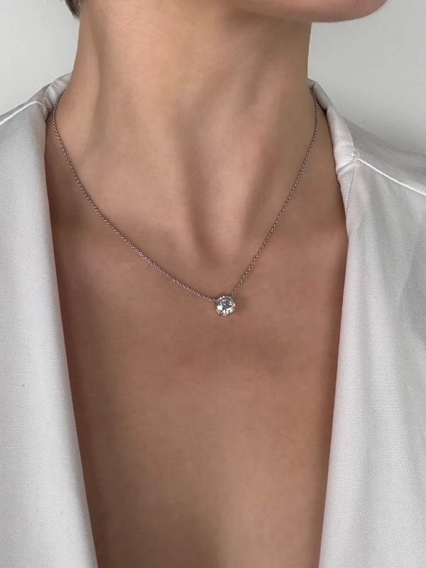 СЕРЬГИ NO NAME ПОДВЕСКА ROUND DIAMOND 2.05CT I/SI1 GIA 2.05ct I/SI1 6