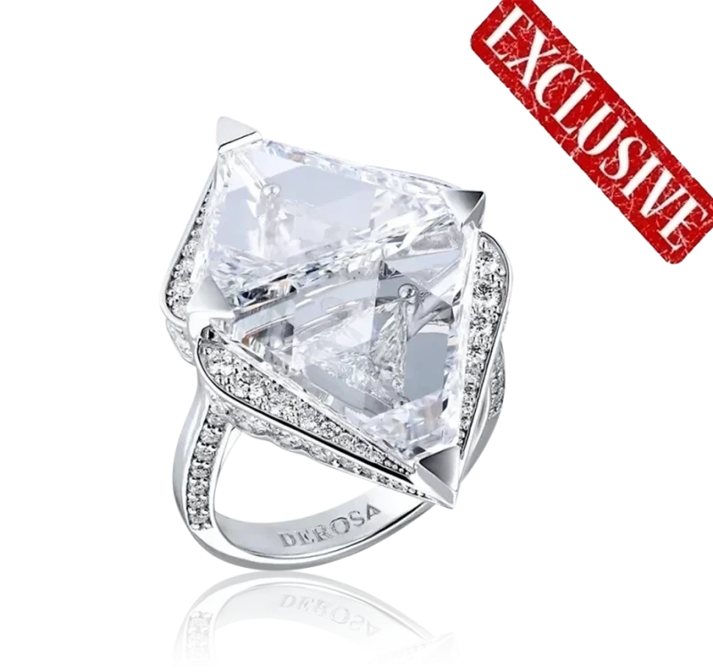 FANCY SHAPE CUT DIAMOND 4.03 - 4.02 CT (SIZE 53)