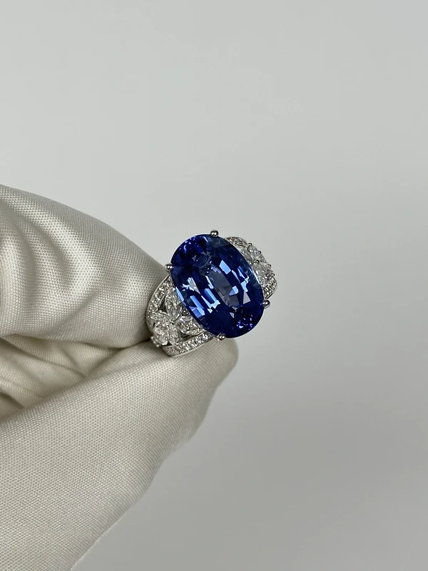 VERDI JEWELLERY КОЛЬЦО С САПФИРОМ 15.67 CT A45F 3