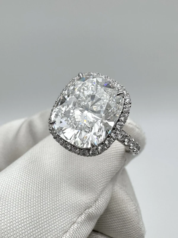 Harry Winston DIAMOND 4.55 CT F/VS2 RING rgdpcu050mic-045 4