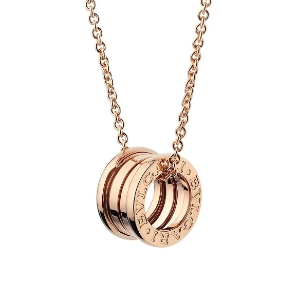 Bvlgari B.ZERO1 ROSE GOLD NECKLACE  358348