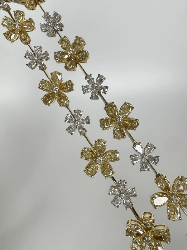DeRosa DIAMOND 98.89 CT FLOWER SET N262429 5