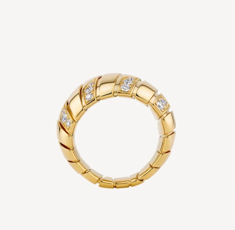 Bvlgari Tubogas Ring (SIZE 55) 362009 3