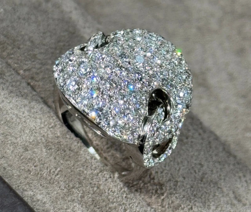 Bvlgari VINTAGE DIAMOND RING BVLGARI 5