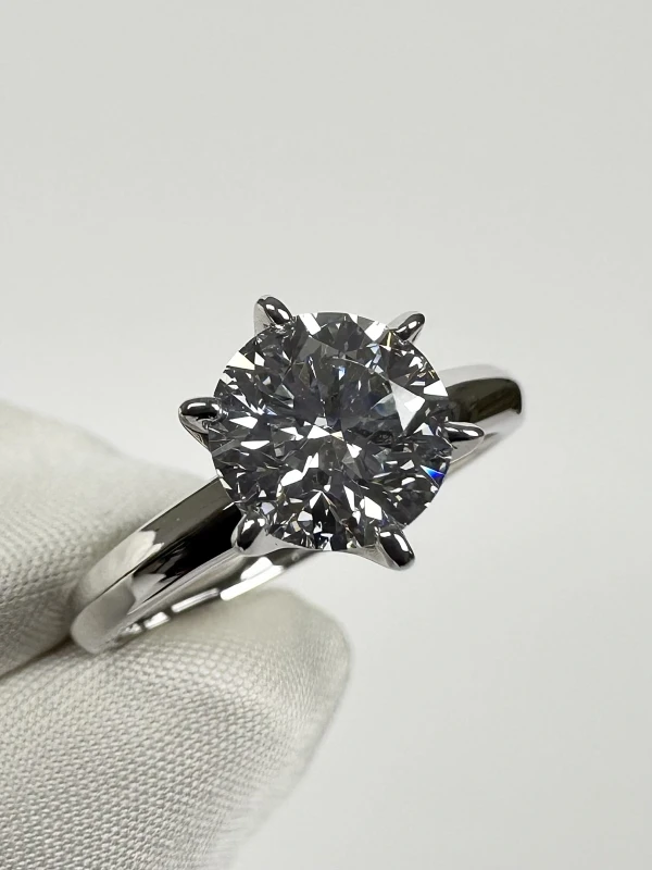 СЕРЬГИ NO NAME DIAMOND 1.55 CT E/SI1 RING (GIA) NN1.55CTE/SI1 7