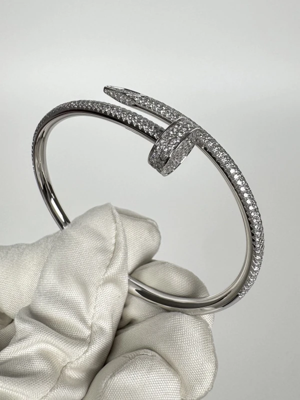 Cartier JUSTE UN CLOU DIAMOND BRACELET (SIZE 15) N6707315 4