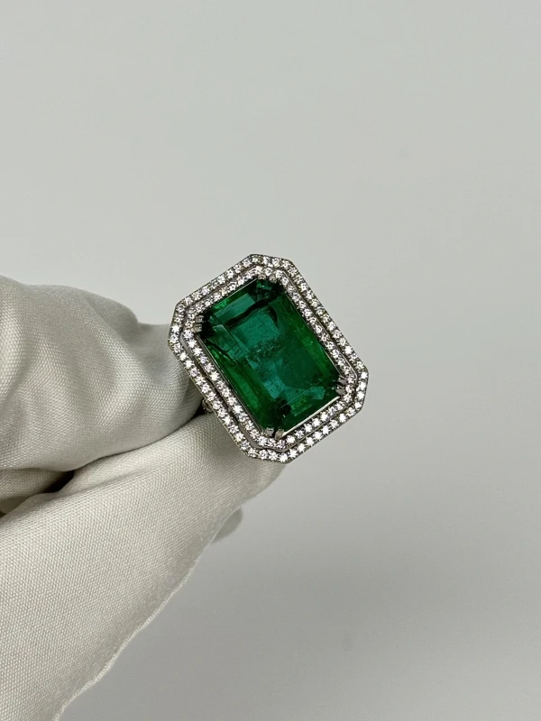 СЕРЬГИ NO NAME С ИЗУМРУДОМ 14.54 CT 14.54 CT 3