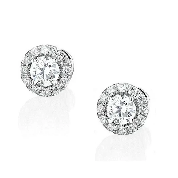 СЕРЬГИ NO NAME DIAMOND EARRINGS 0.50-0.50 CT H/VVS-VS 0.50-0.50 H/VVS-VS