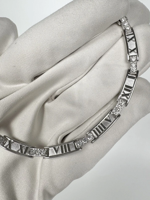 Tiffany & Co ATLAS PENDANT WHITE GOLD ATLAS 4