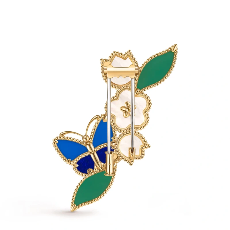 Van Cleef & Arpels. Lucky Spring Butterfly clip VCARPKGS00 5