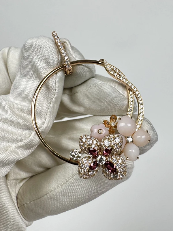 Chaumet Hortensia Aube Rosée Earrings HORTENSIA EARR 5
